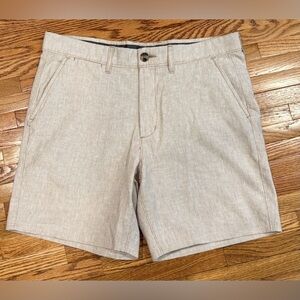 Sonoma Men's Light Tan Flat Front Shorts